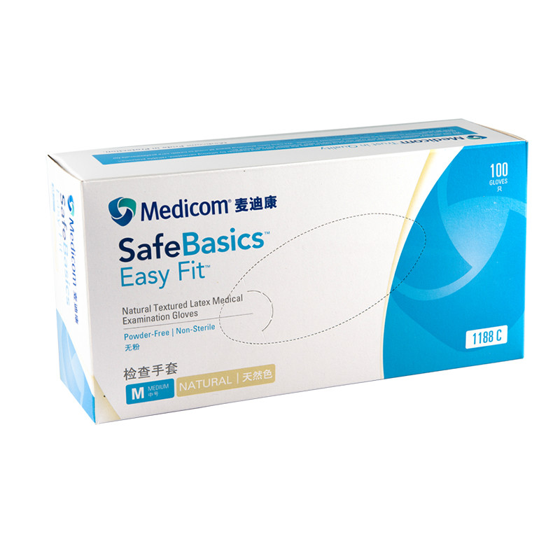 麥迪康1188一次性乳膠檢查手套圖片1