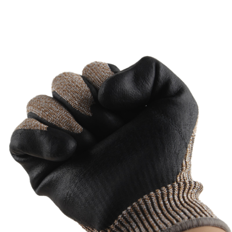 賽立特V-5017丁腈涂層5級防割手套圖片4