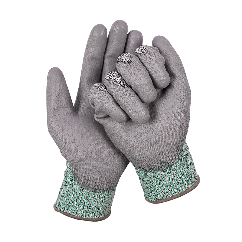 賽立特N10658-10PU涂層3級防割手套圖片4