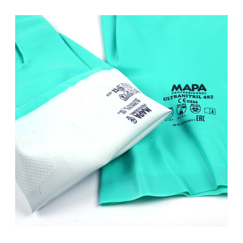 MAPA Ultranitril492-6丁腈浸膠防化手套圖片4 MAPA Ultranitril492-6丁腈浸膠防化手套圖片4