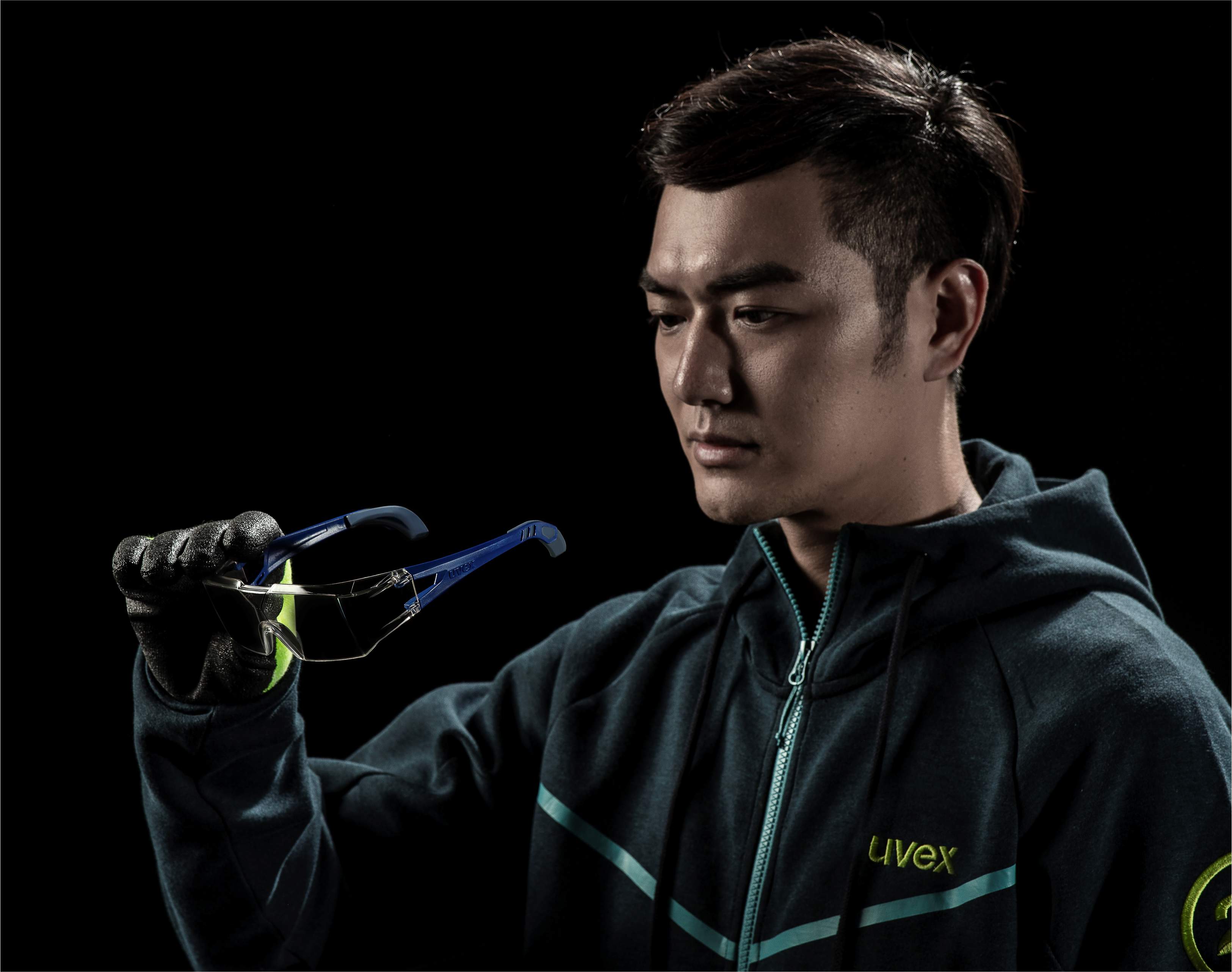 UVEX優唯斯9065129防刮擦防霧防護眼鏡圖片3