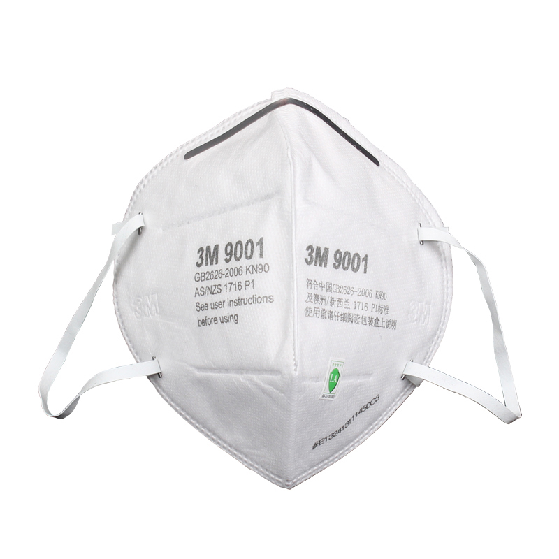 3M9001口罩耳帶式KN90防塵口罩(環(huán)保裝)圖片1