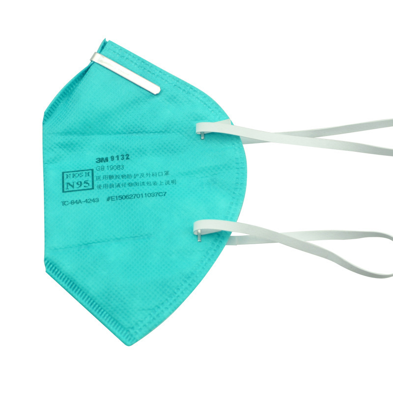 3M9132口罩折疊頭帶式N95醫用防護口罩圖片2