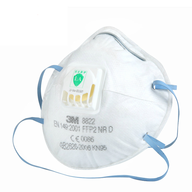 3M8822FFP2工業防塵口罩圖片2