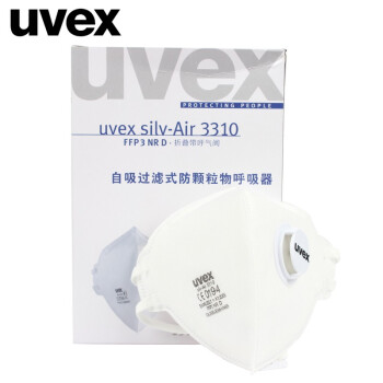 UVEX優唯斯8733310帶閥FFP3折疊式防塵口罩圖片4