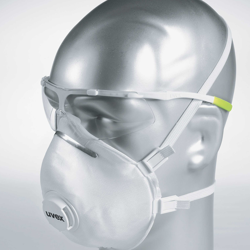 UVEX優唯斯8732312帶閥FFP3罩杯式防塵口罩圖片4