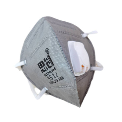 思創(chuàng)9512+ 566耳帶式帶閥活性炭防塵口罩圖片2