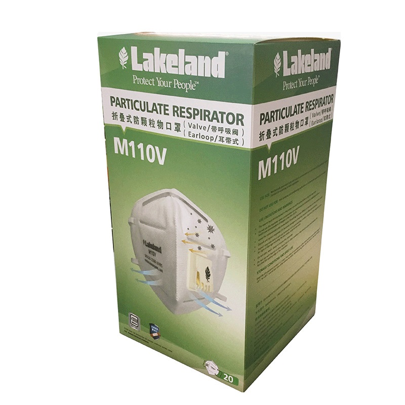 雷克蘭M110V KN95防塵口罩圖片1