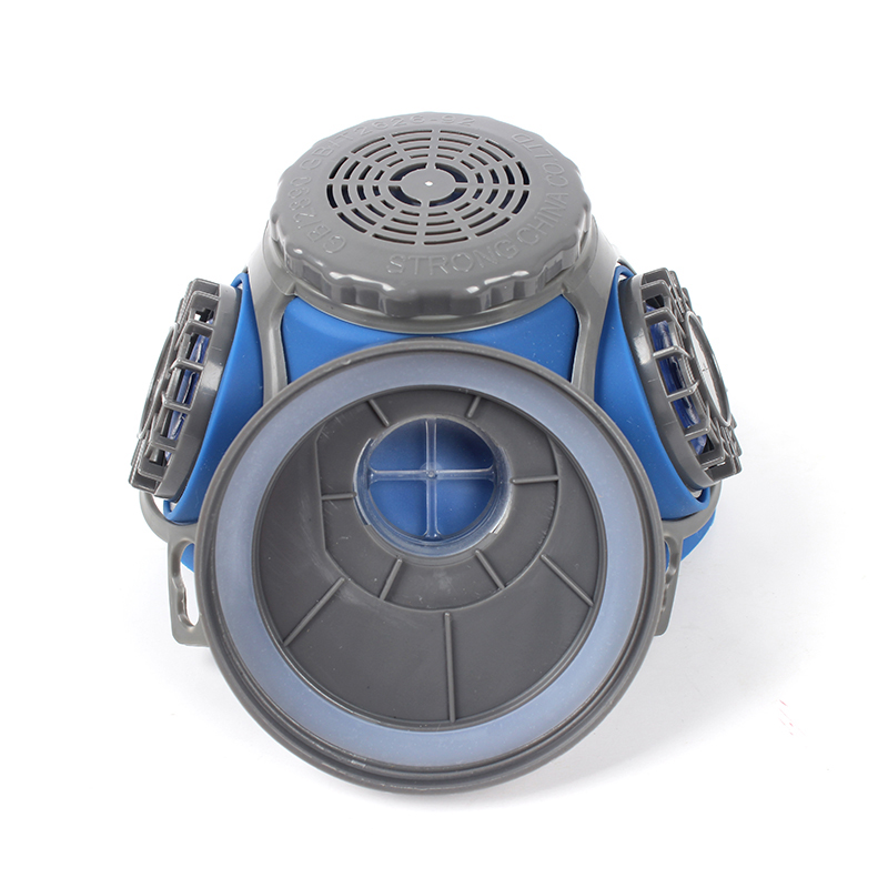 思創ST-M60G-2B單罐半面罩防毒面具圖片2