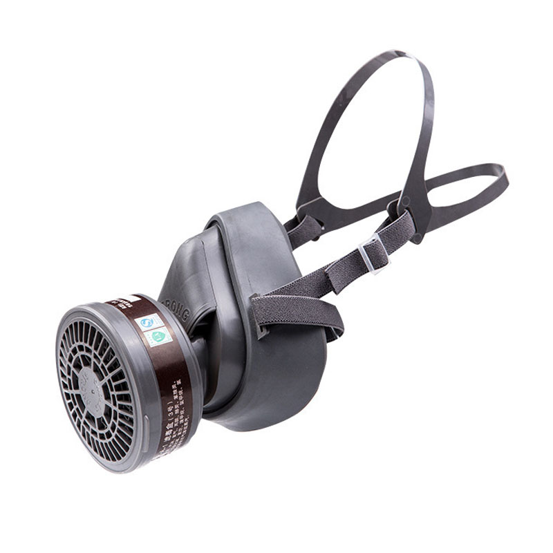 思創(chuàng)ST-FDT透明橡膠半面罩防毒面具圖片1