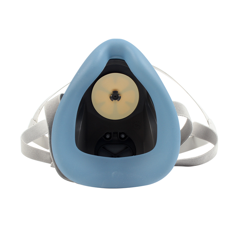 3M HF-51硅膠半面罩防毒面具圖片2