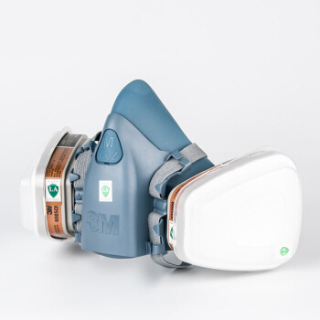 3M7502+6005防有機(jī)氣體及甲醛防毒面具圖片2