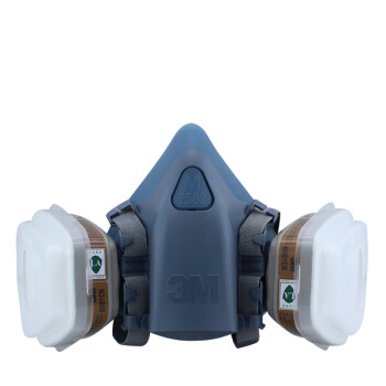 3M7502+6001防有機氣體防毒面具圖片2