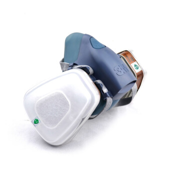 3M7502+6001防有機氣體防毒面具圖片4