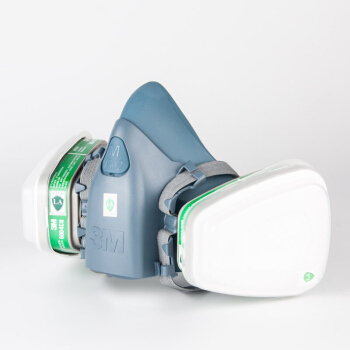 3M7502防氨氣防毒面具圖片2