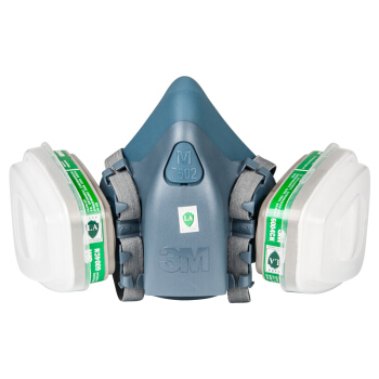 3M7502防氨氣防毒面具圖片3