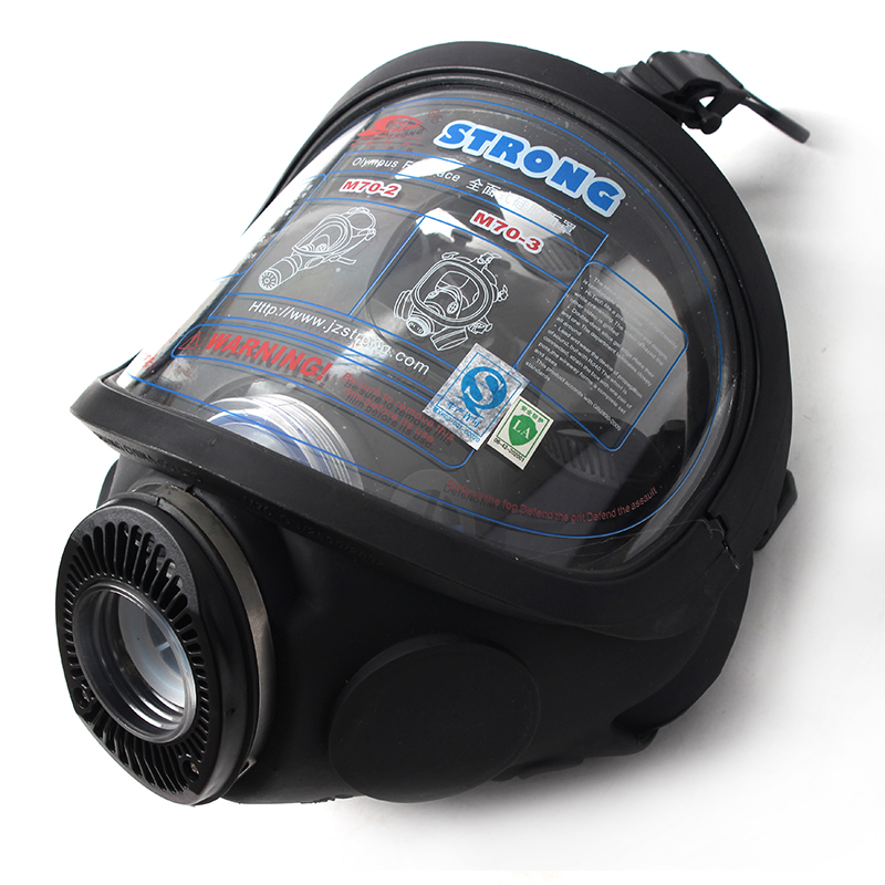 思創ST-M70-2硅膠大眼眶防毒面具（濾毒罐）圖片3