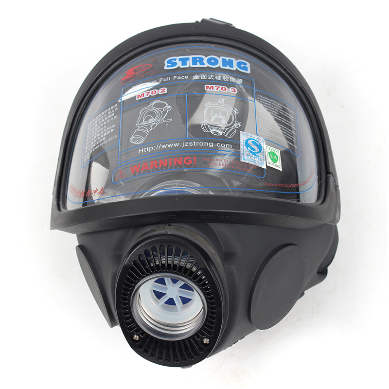 思創ST-M70-2硅膠大眼眶防毒面具（濾毒罐）圖片4