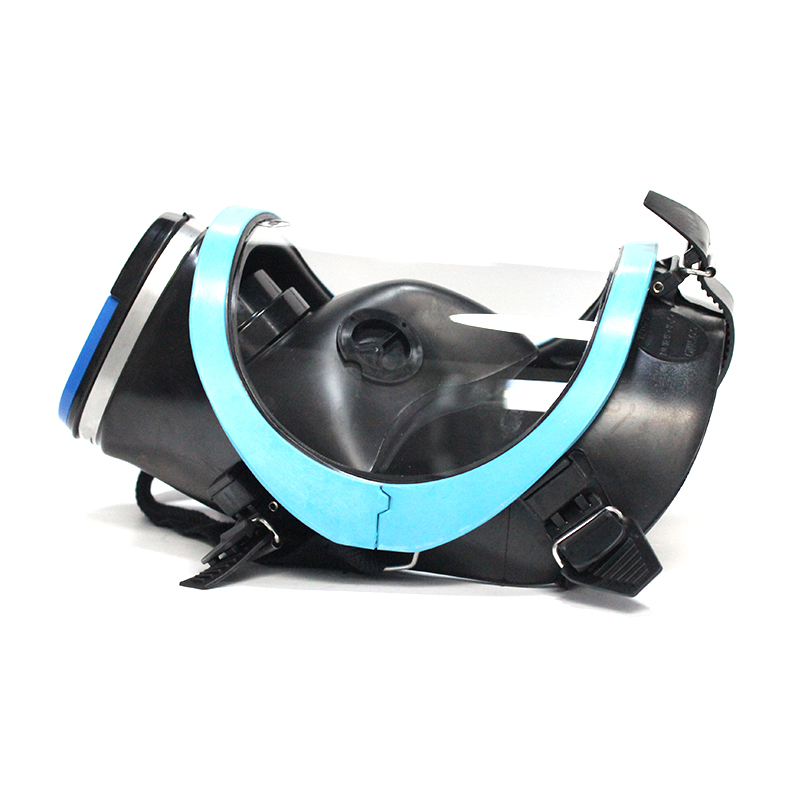 霍尼韋爾(巴固)1710643藍色全面罩防毒面具圖片1