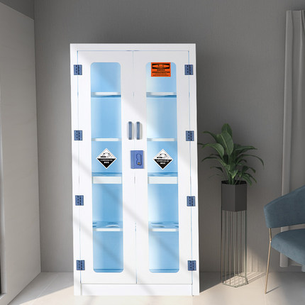 PP酸堿柜實驗室化學藥品安全柜圖片3