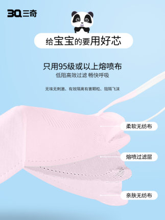 三奇3D立體兒童口罩圖片1 三奇3D立體兒童口罩圖片1