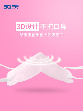 三奇3D立體兒童口罩圖片3 三奇3D立體兒童口罩圖片3