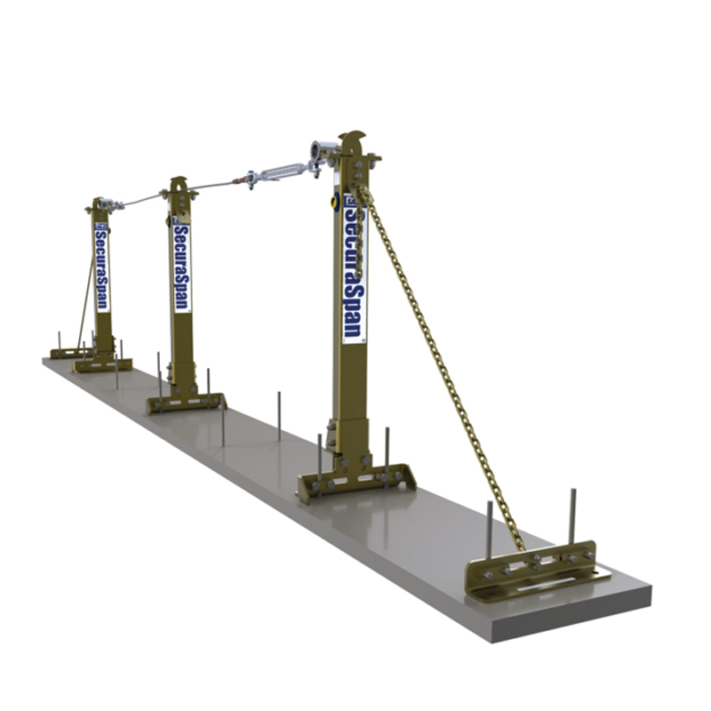 3M7400660DBI-SALA SECURASPAN鋼筋/栓釘水平生命線系統(tǒng)圖片3