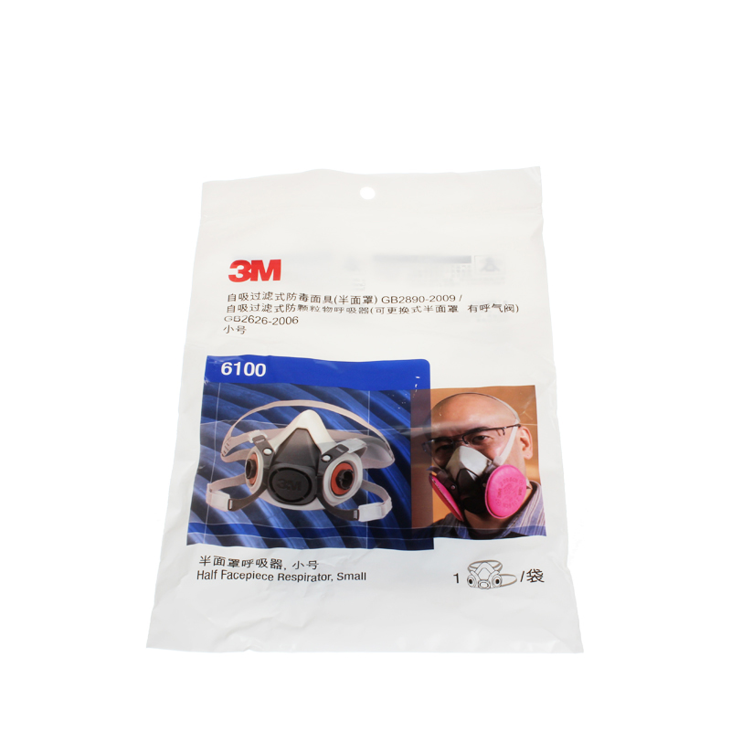 3M6100半面型防護(hù)面罩圖片4