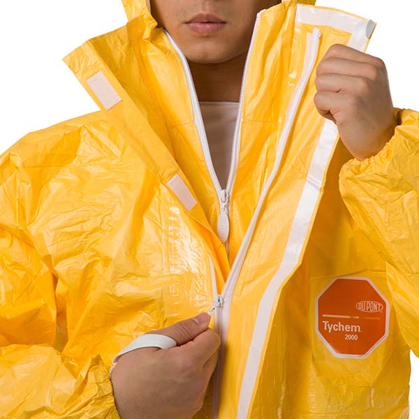 Dupont杜邦Tychem2000C Plus帶帽連體防護服CHZ5圖片1