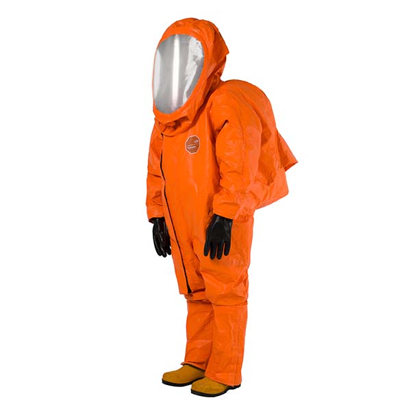 杜邦Tychem6000FR TP602T OR全封閉防化服A級防護服圖片1