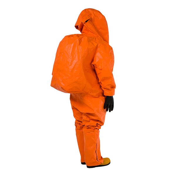 杜邦Tychem6000FR TP602T OR全封閉防化服A級防護服圖片3
