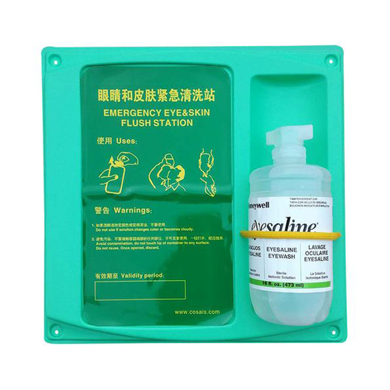 Honeywell霍尼韋爾109112單瓶16盎司帶國產掛板洗眼液圖片1