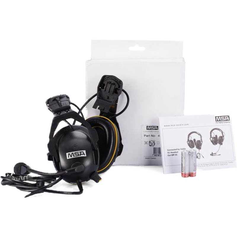 梅思安SOR41532有線型電子防噪音標(biāo)準(zhǔn)耳罩（帽盔式）-M圖片4