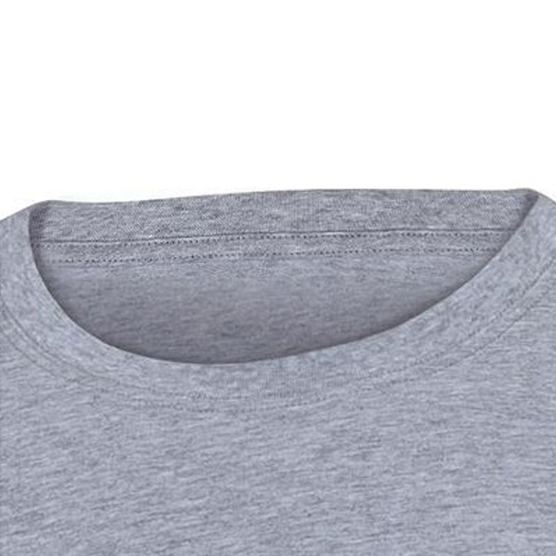 代爾塔405431灰色短袖圓領(lǐng)T恤圖片1