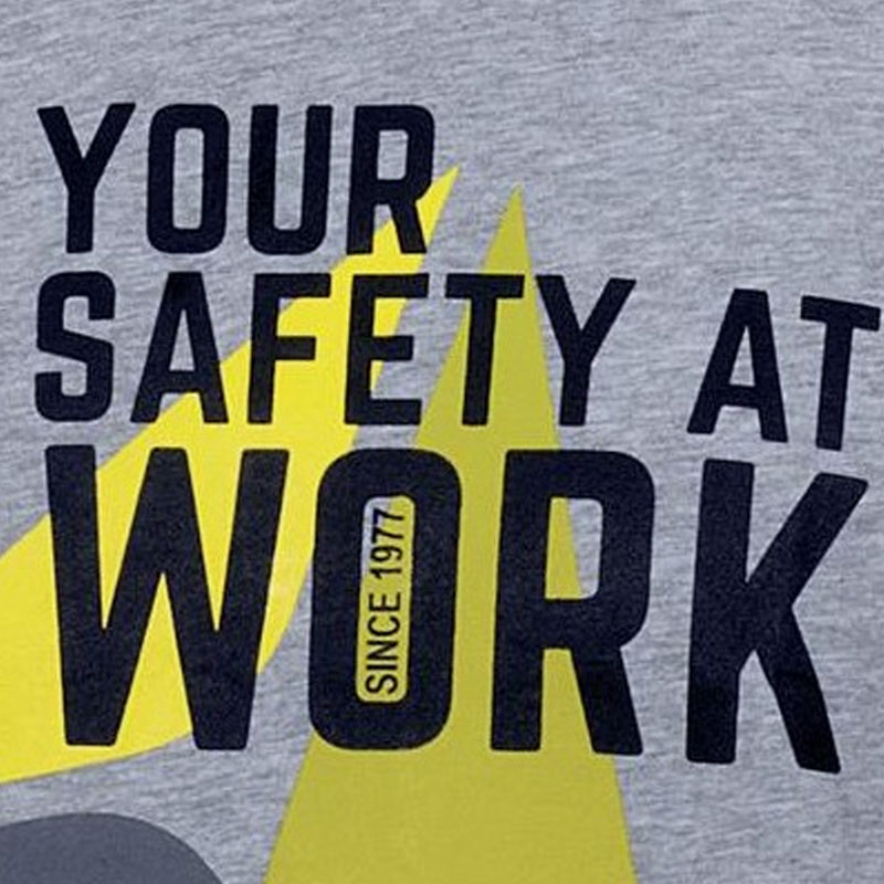 代爾塔405431灰色短袖圓領(lǐng)T恤圖片2