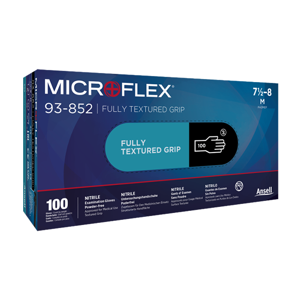 Ansell安思爾93-852MICROFLEX丁腈手套圖片1