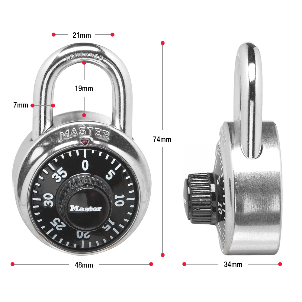 瑪斯特1500MCND固定密碼掛鎖圖片2