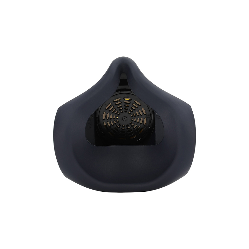 重松TW08S硅膠雙濾盒防毒面具本體(含傳聲器)圖片4