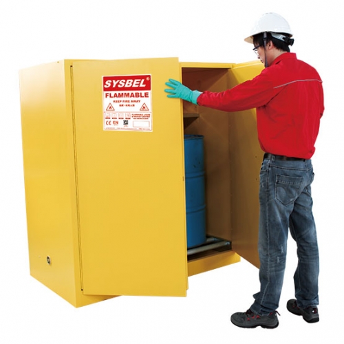 西斯貝爾WA811100易燃液體安全儲(chǔ)存柜（油桶型）圖片1