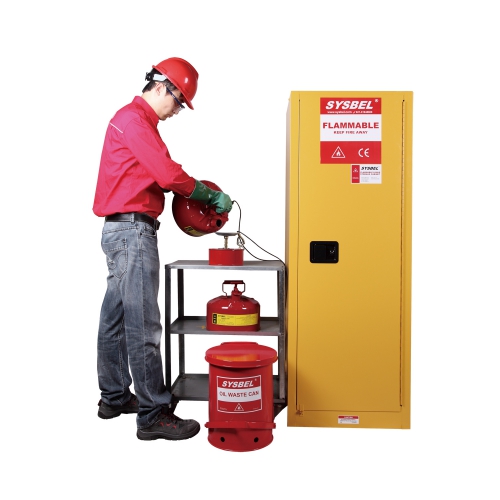 西斯貝爾SCAN001R紅色安全存儲罐圖片1