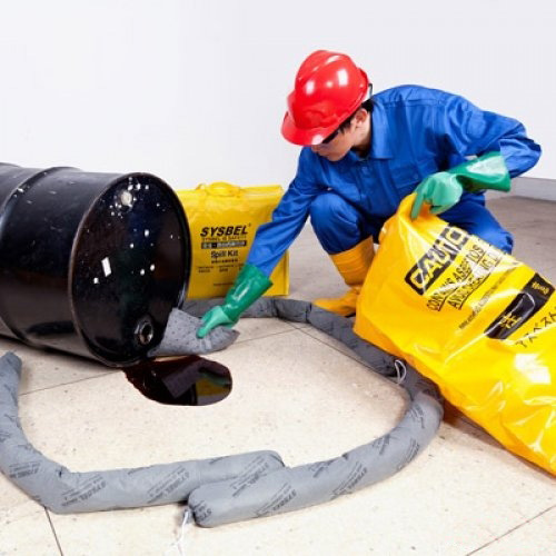 西斯貝爾SKIT001G便攜式溢漏應急袋圖片1