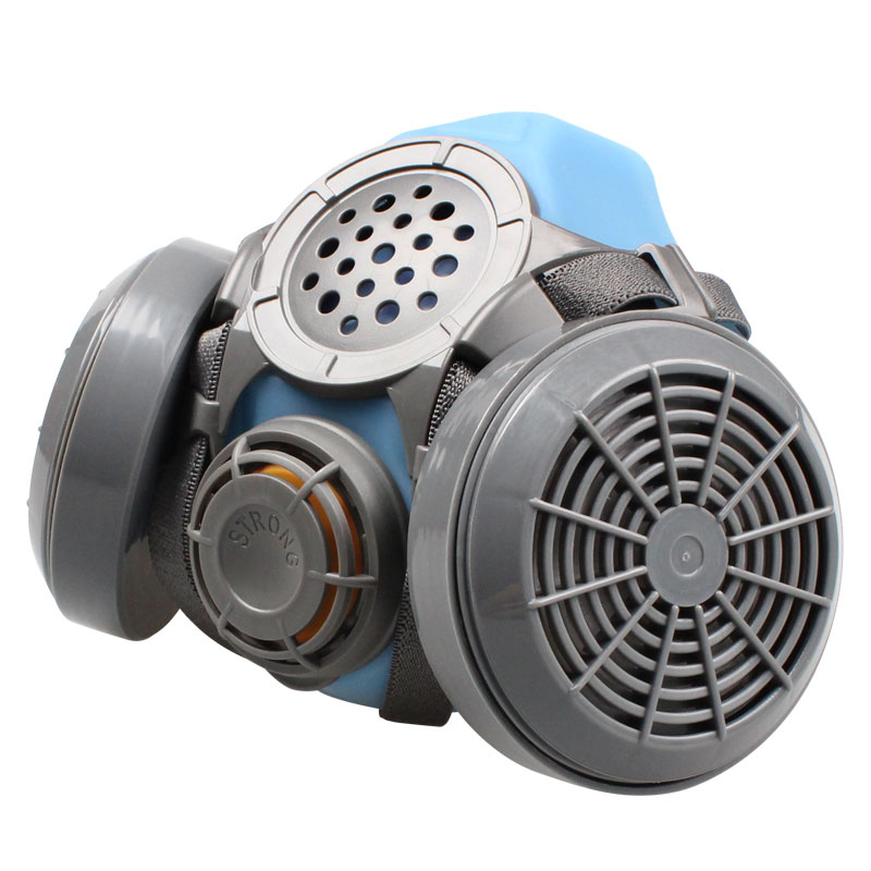 思創ST-M50G-1A硅膠雙罐防塵面具圖片1 思創ST-M50G-1A硅膠雙罐防塵面具圖片1