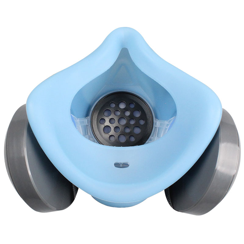 思創ST-M50G-1A硅膠雙罐防塵面具圖片3 思創ST-M50G-1A硅膠雙罐防塵面具圖片3