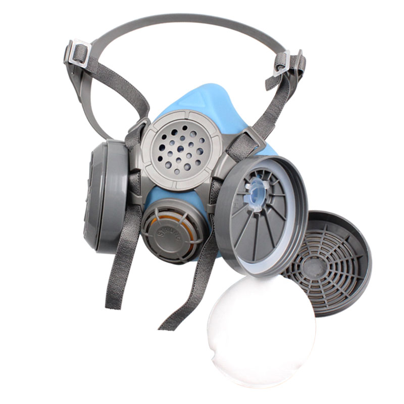 思創ST-M50G-1A硅膠雙罐防塵面具圖片5 思創ST-M50G-1A硅膠雙罐防塵面具圖片5
