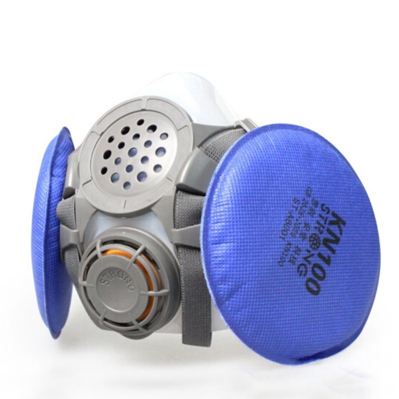 思創(chuàng)ST-M50G-3A硅膠雙罐防塵面具圖片1 思創(chuàng)ST-M50G-3A硅膠雙罐防塵面具圖片1