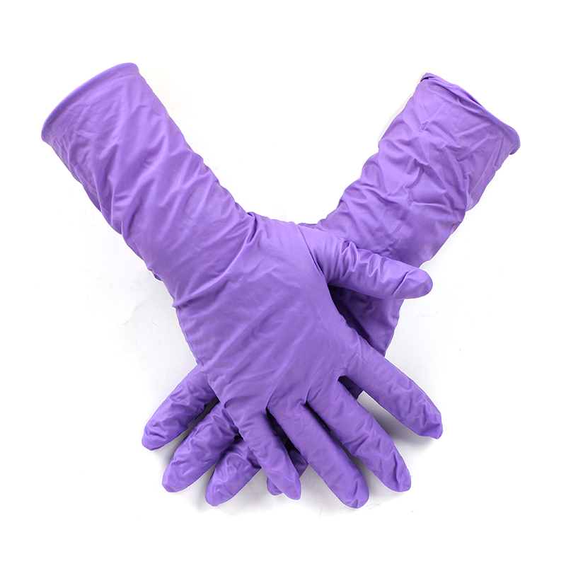 金佰利50601紫色丁腈手套加長款S(舊型號97611)圖片2