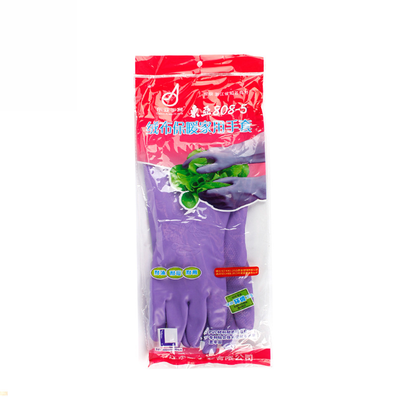 東亞808-5絨布勞保手套圖片4