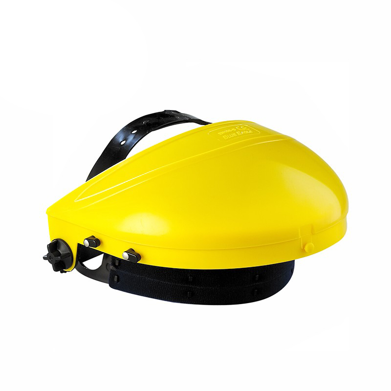 藍鷹B1YE+FC45黃色頭盔式防護面罩圖片3