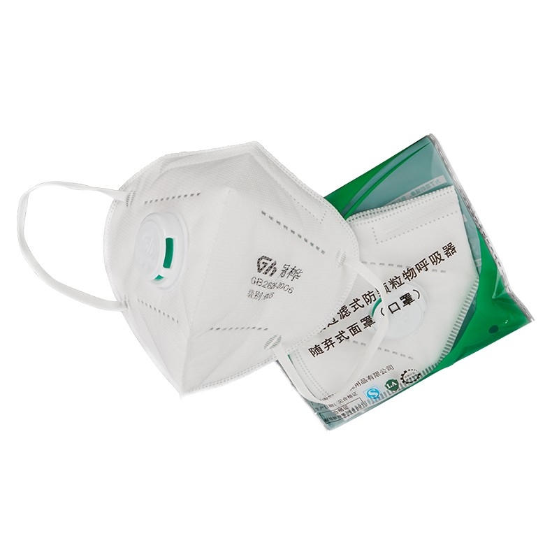 冠樺8861V折疊帶閥耳帶式KN95防塵口罩圖片4 冠樺8861V折疊帶閥耳帶式KN95防塵口罩圖片4