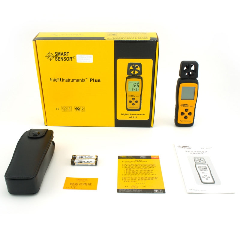 希瑪AR216手持式風速風量計圖片2 希瑪AR216手持式風速風量計圖片2